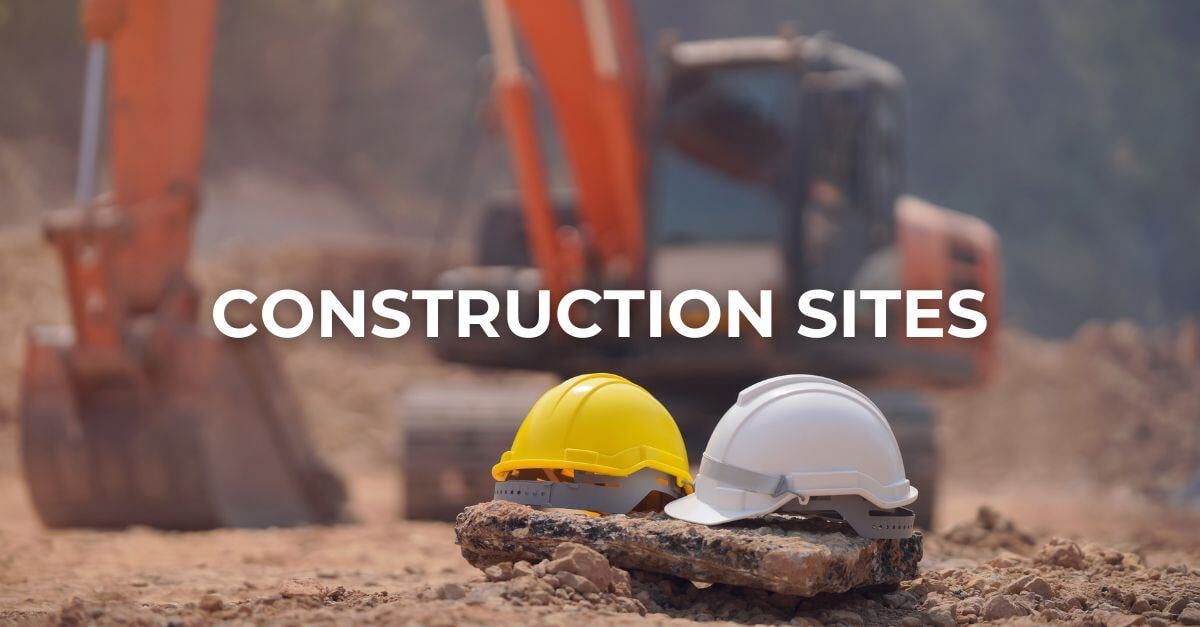 Construction sites